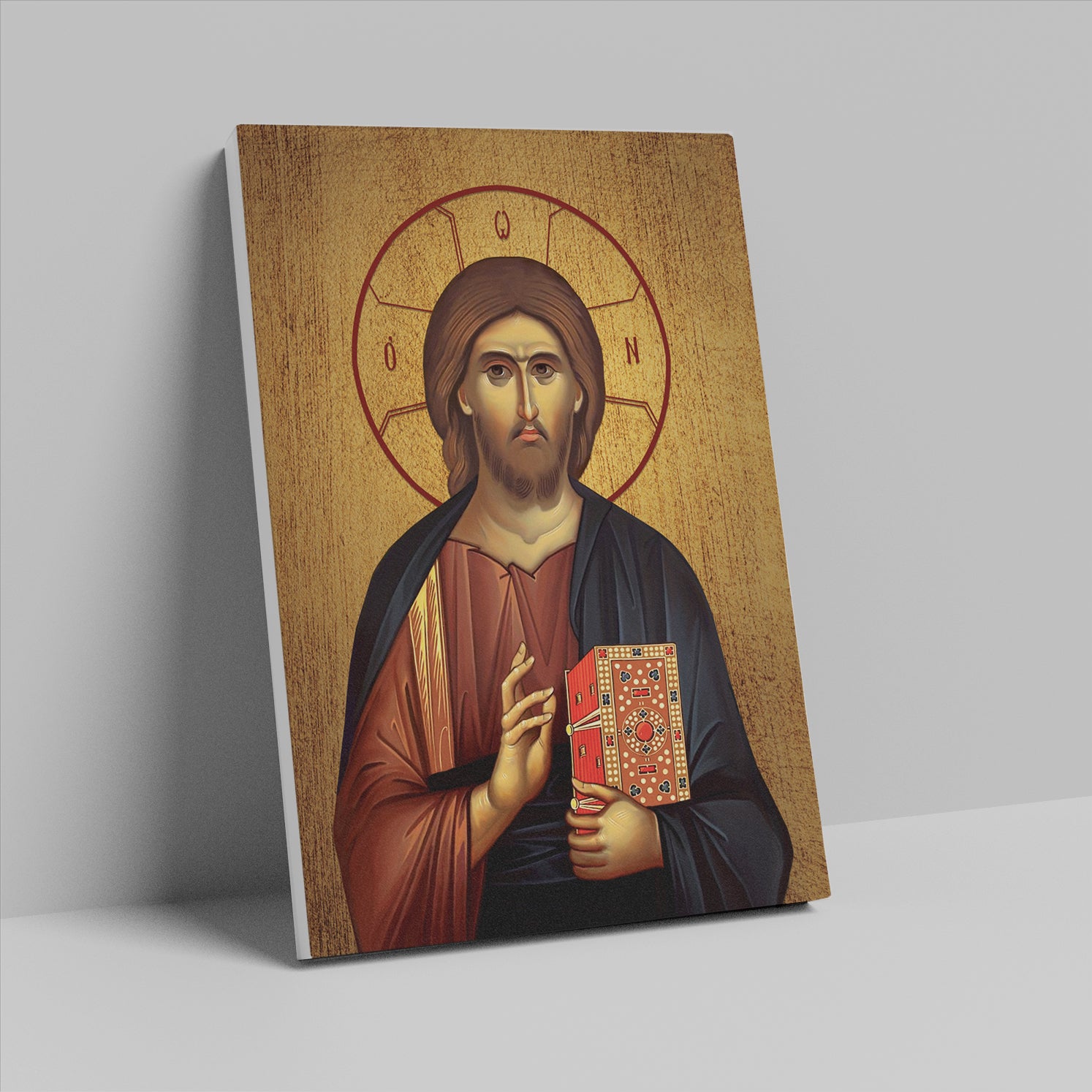 Jezus Chrystus Pantokrator 90x60cm