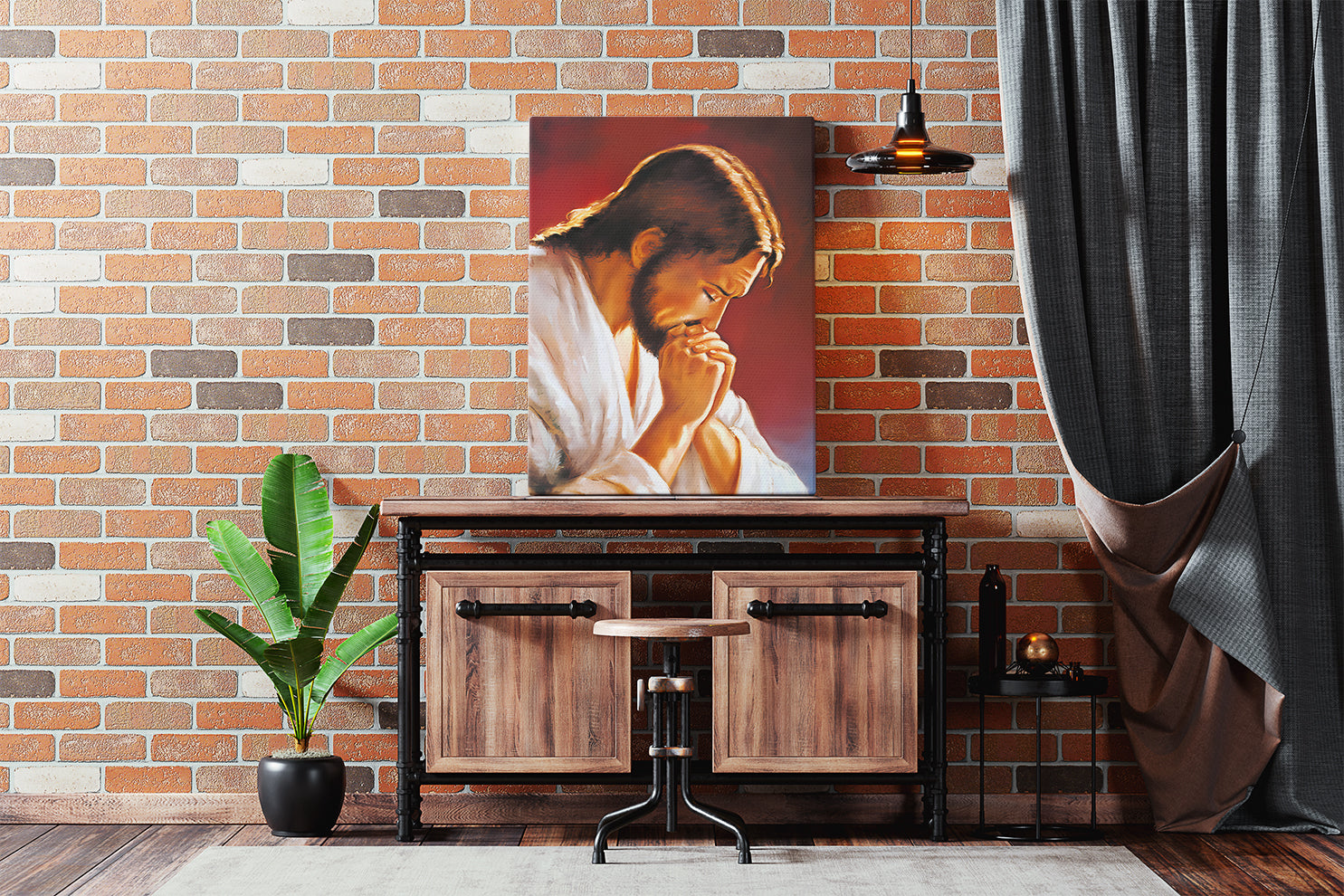 Jezus modlący się