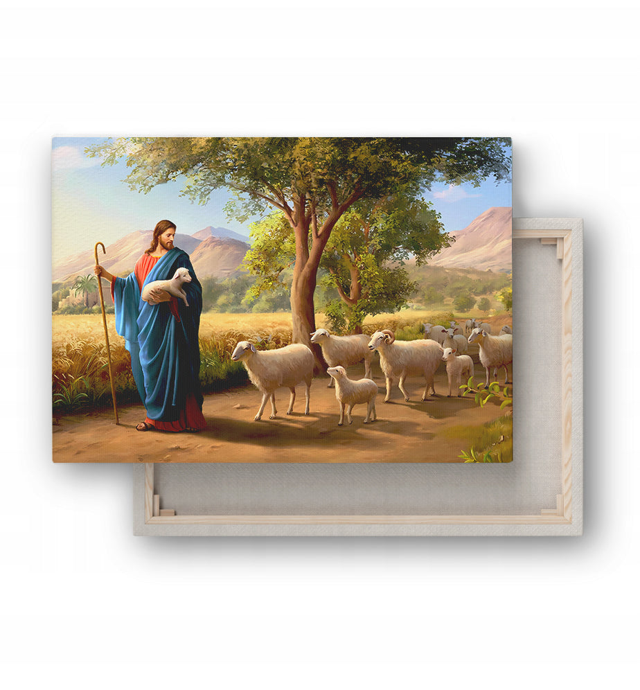 Jezus Dobry Pasterz 90x60cm