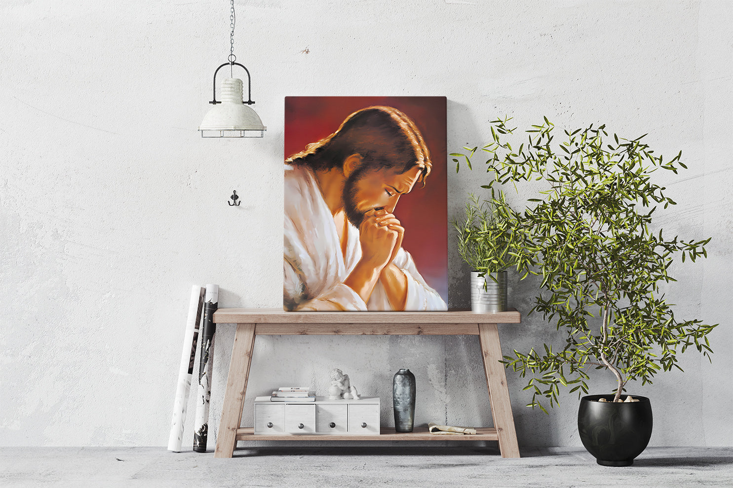 Jezus modlący się