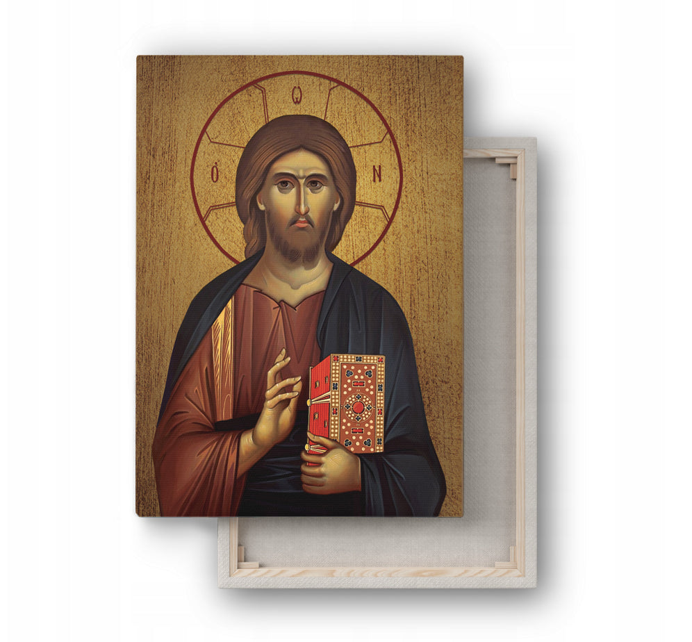 Jezus Chrystus Pantokrator 90x60cm